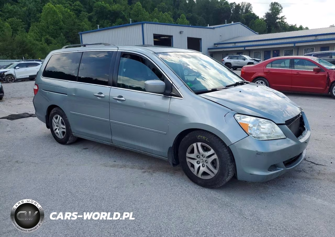 2007 Honda Odyssey Ex-L VIN:5FNRL38717B065467 - 4