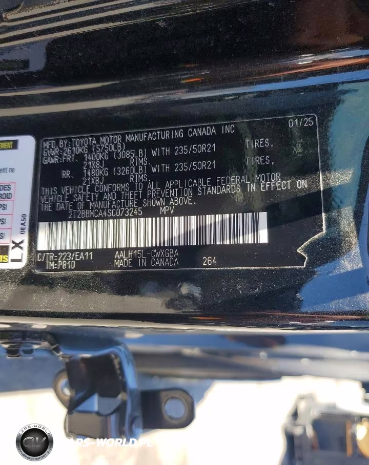 2025 Lexus Rx 350H Premium VIN:2T2BBMCA4SC073245 - 13