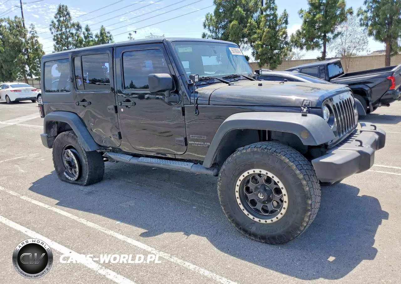 2017 Jeep Wrangler Unlimited Sport VIN:1C4BJWDG9HL549514 - 4
