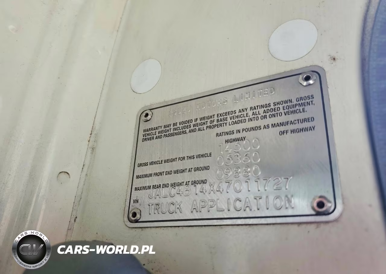 2004 Isuzu Npr VIN:JALC4B14X47011727 - 12
