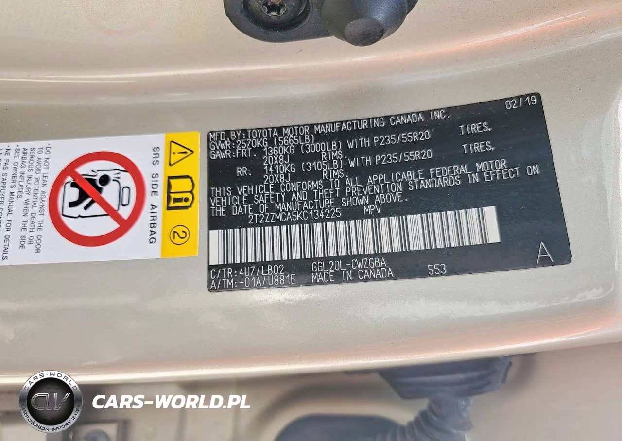 2019 Lexus Rx 350 Base VIN:2T2ZZMCA5KC134225 - 13