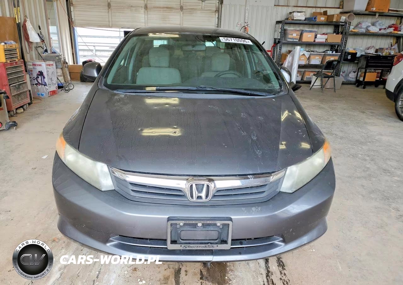 2012 Honda Civic Lx VIN:19XFB2F51CE077121 - 5