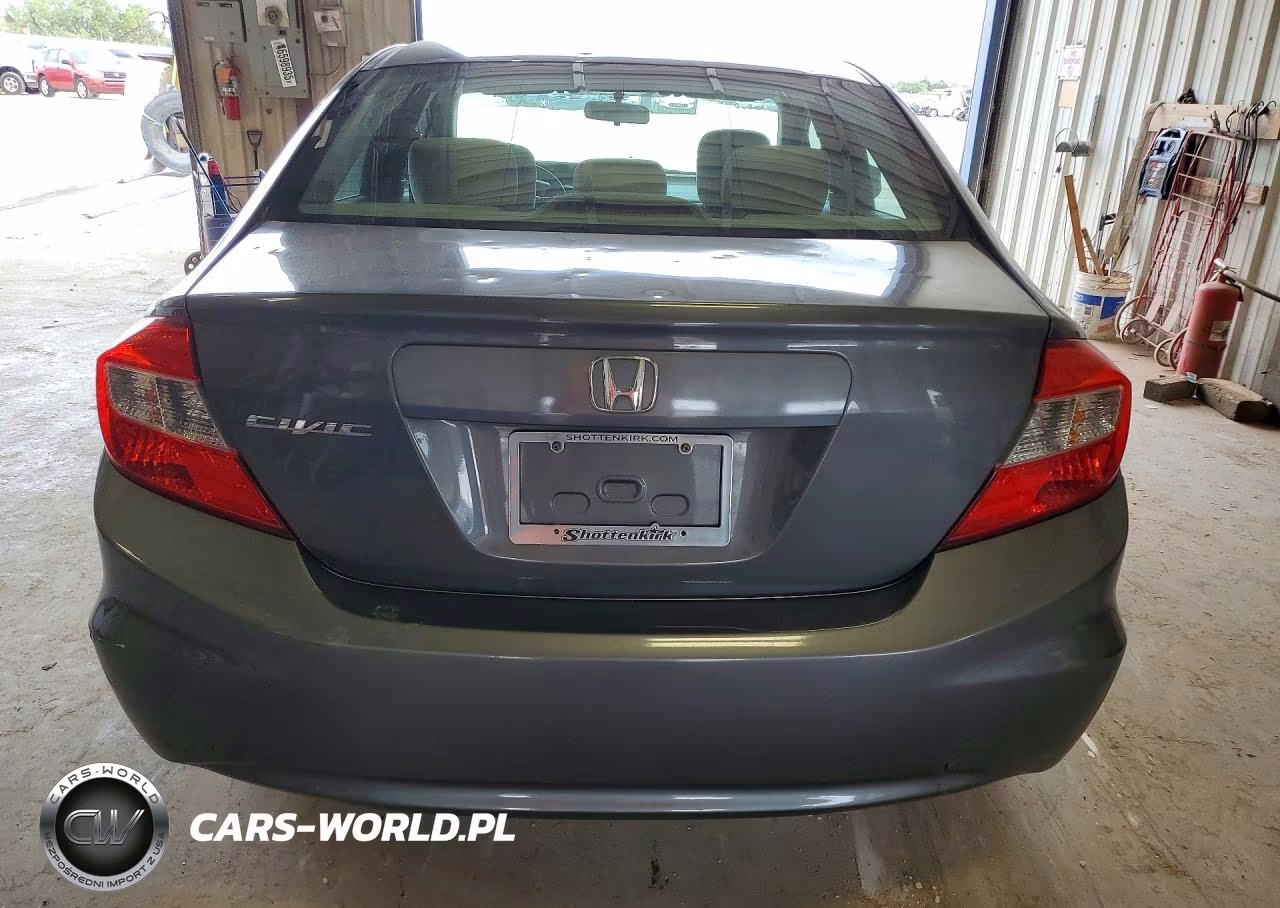 2012 Honda Civic Lx VIN:19XFB2F51CE077121 - 6