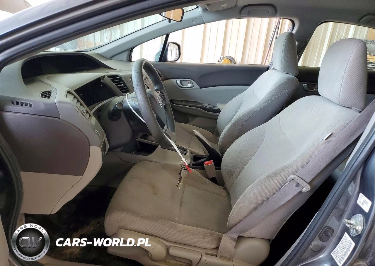 2012 Honda Civic Lx VIN:19XFB2F51CE077121 - 7