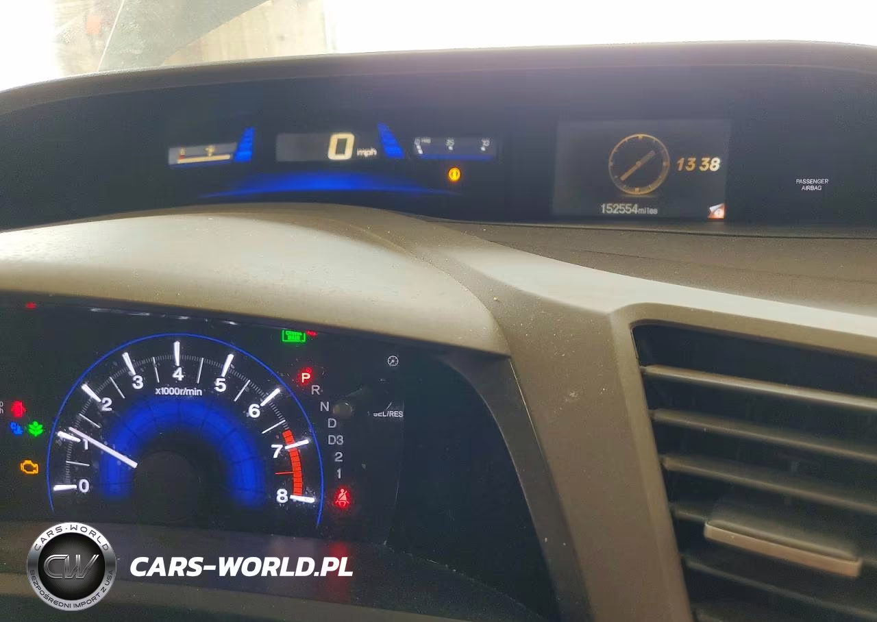 2012 Honda Civic Lx VIN:19XFB2F51CE077121 - 9