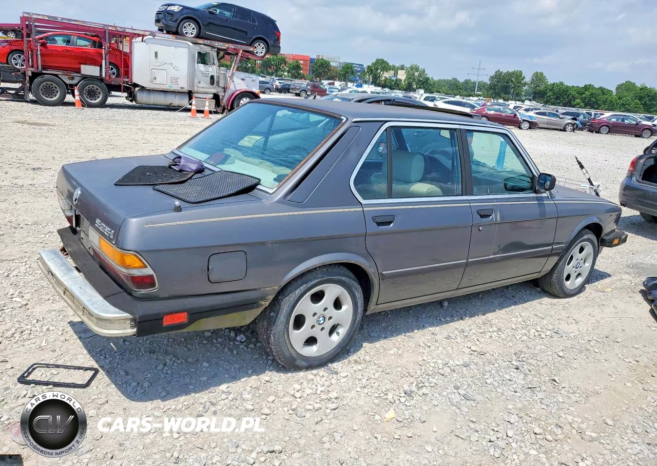 1986 BMW 535 I Automatic VIN:WBADC8405G1720204 - 3