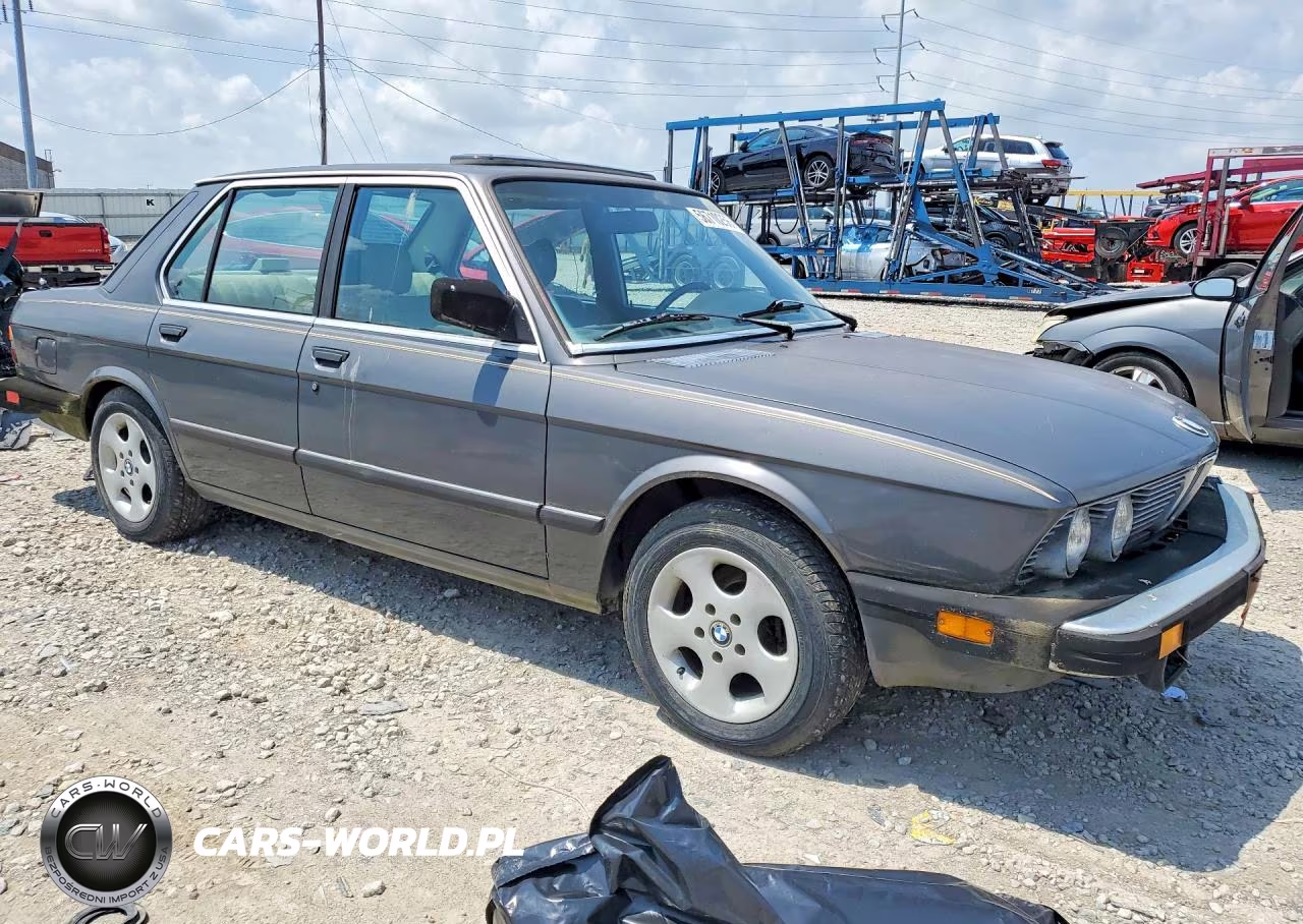 1986 BMW 535 I Automatic VIN:WBADC8405G1720204 - 4