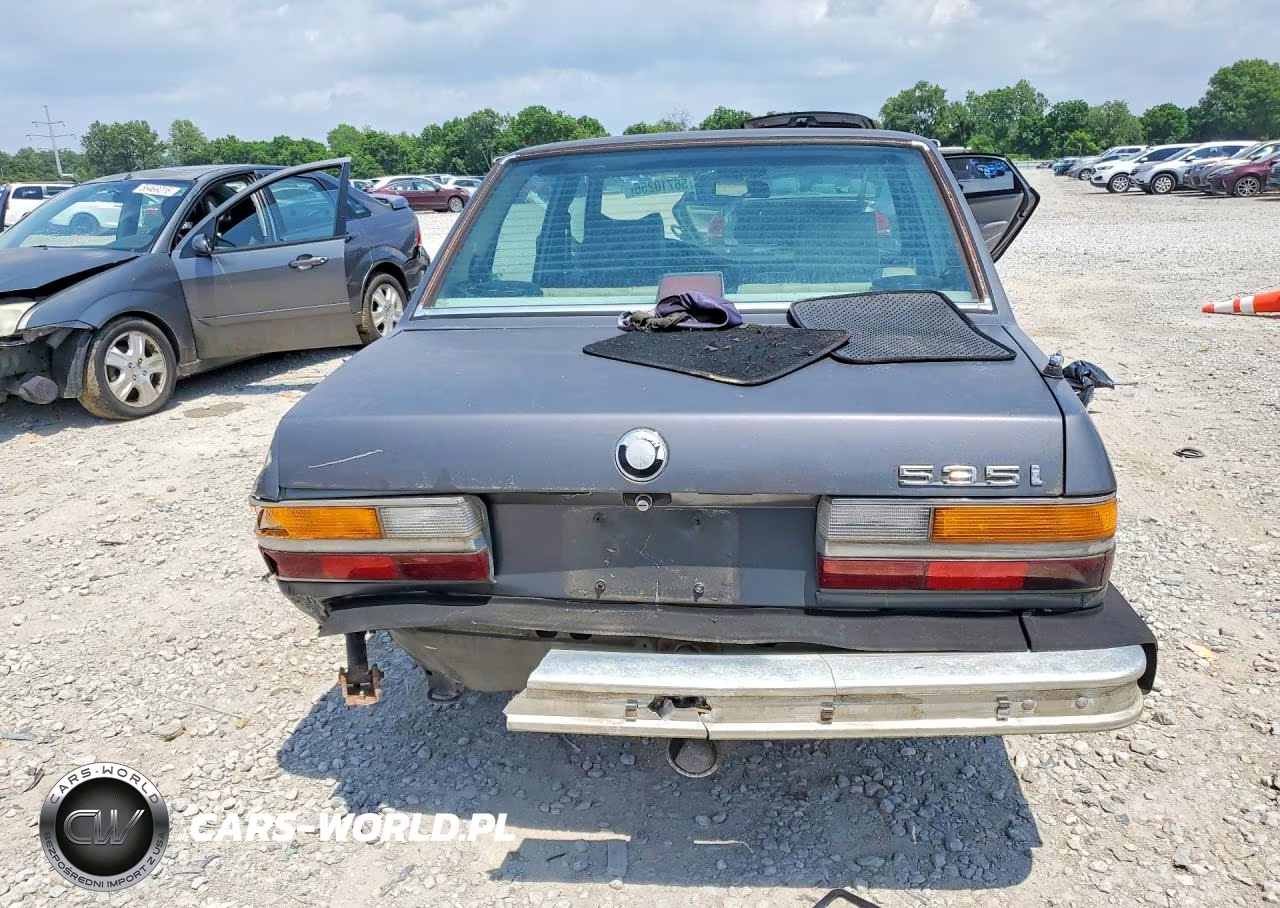 1986 BMW 535 I Automatic VIN:WBADC8405G1720204 - 6