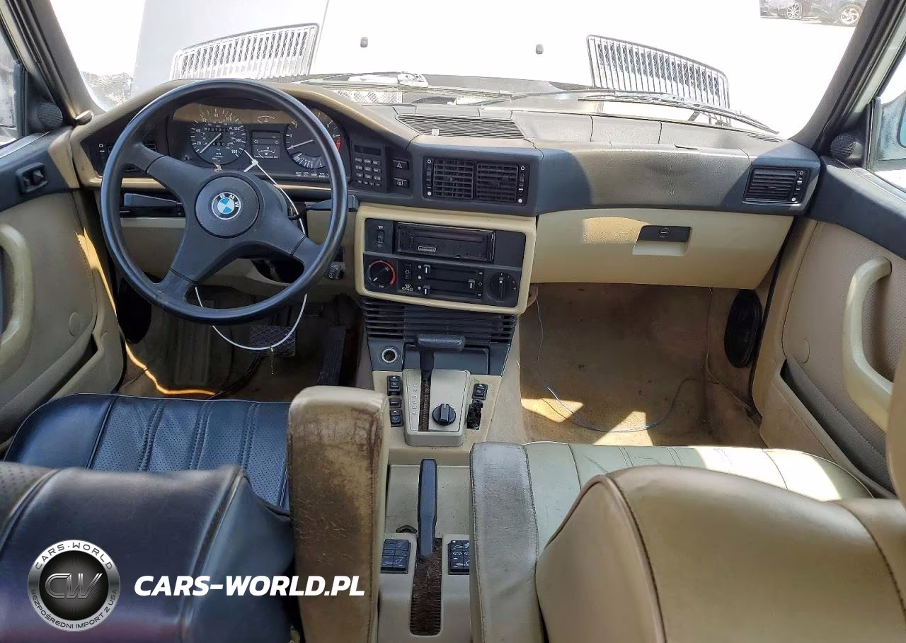 1986 BMW 535 I Automatic VIN:WBADC8405G1720204 - 8