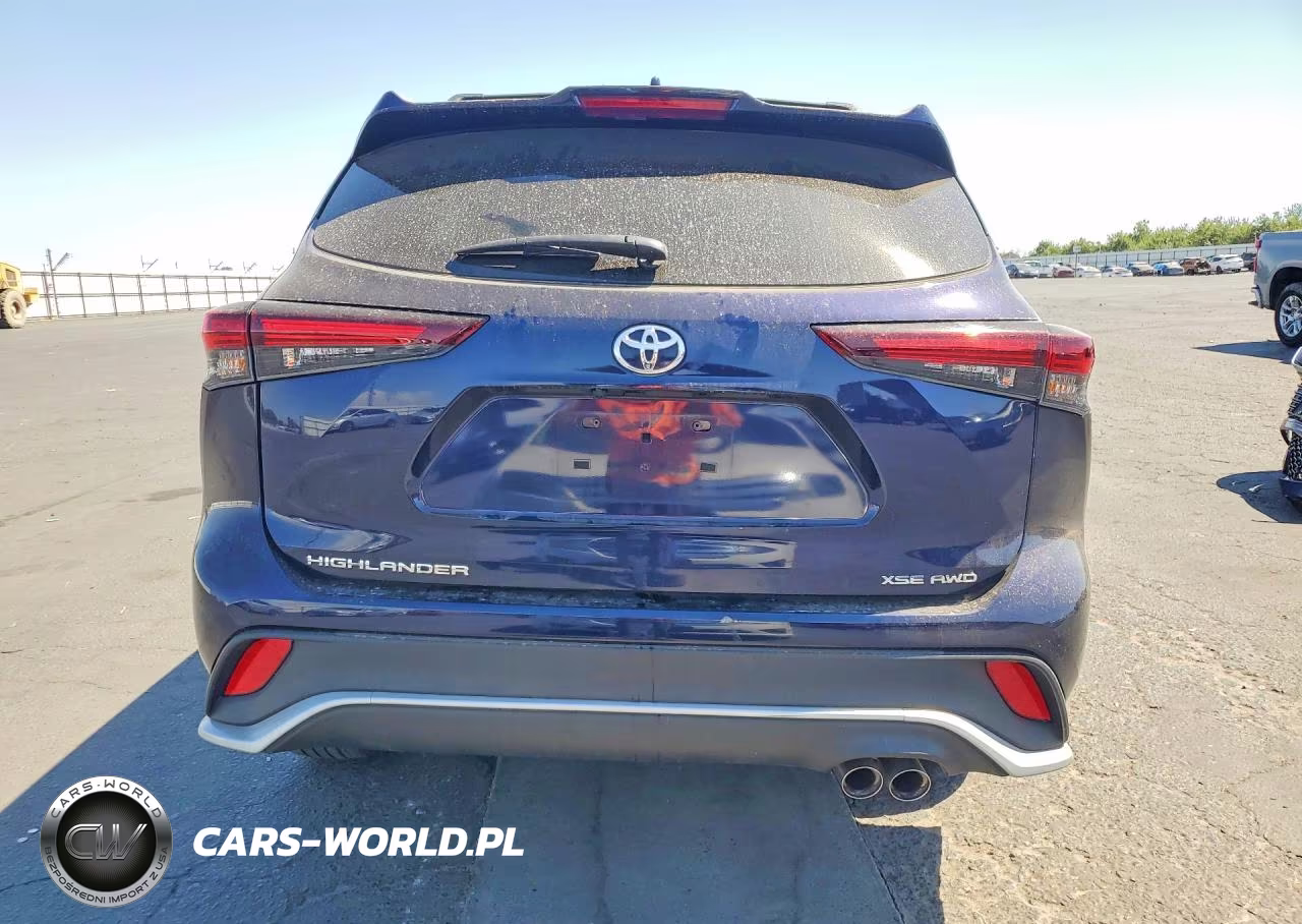 2024 Toyota Highlander Xse VIN:5TDKDRBH1RS557062 - 6
