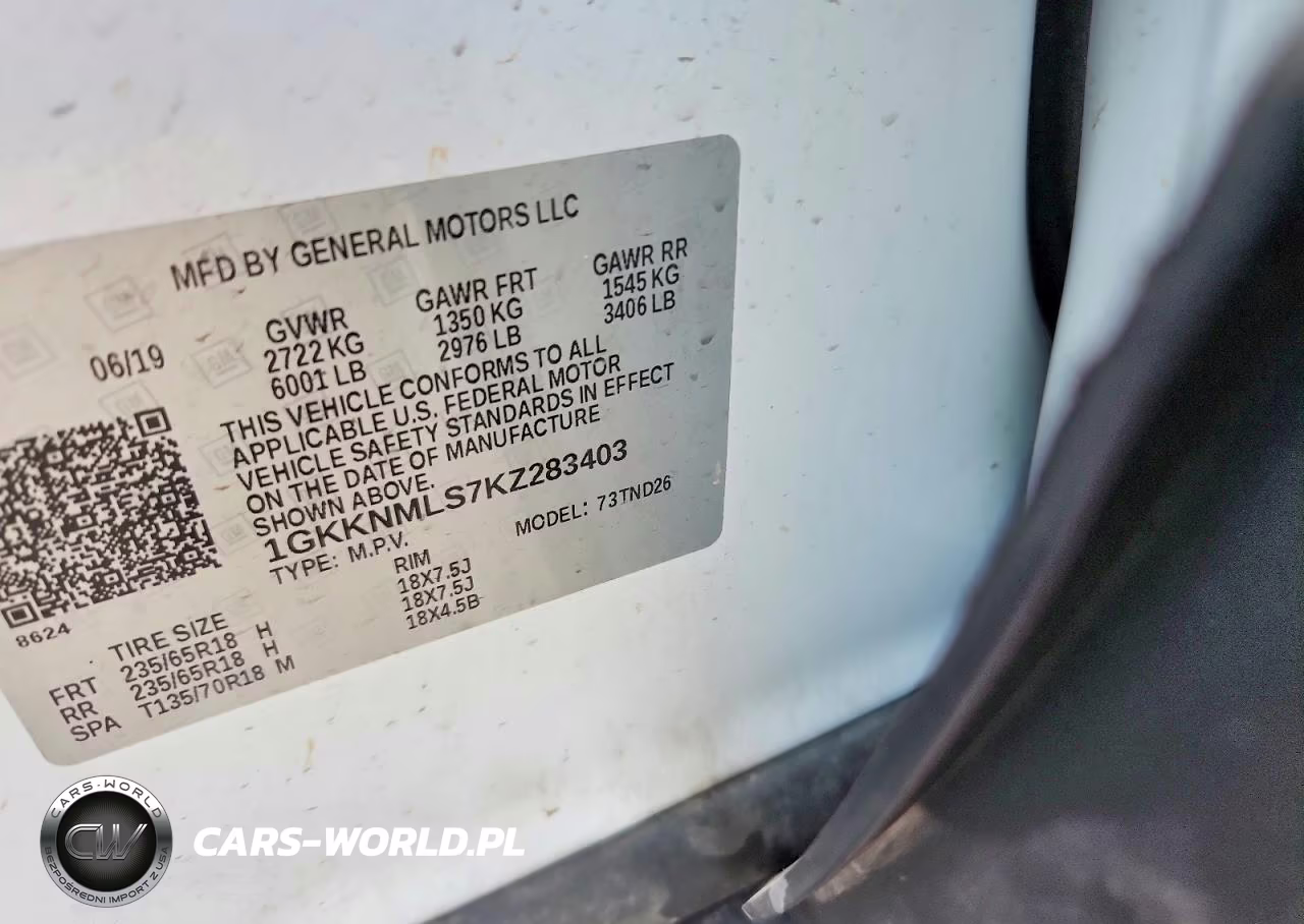 2019 GMC Acadia Slt-1 VIN:1GKKNMLS7KZ283403 - 14