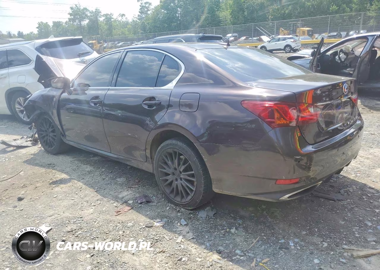 2013 Lexus Gs 350 VIN:JTHCE1BL9D5007306 - 2