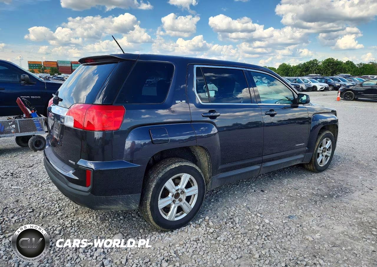 2016 GMC Terrain Sle VIN:2GKFLSEK7G6191512 - 3