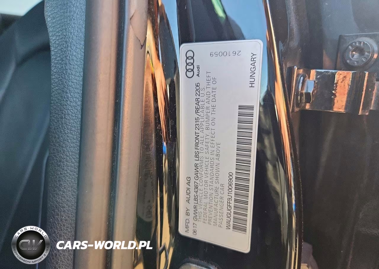 2018 Audi A3 Premium Plus VIN:WAUGUGFF9J1006900 - 12