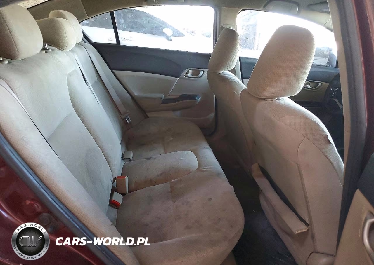 2012 Honda Civic Lx VIN:2HGFB2F50CH531588 - 10