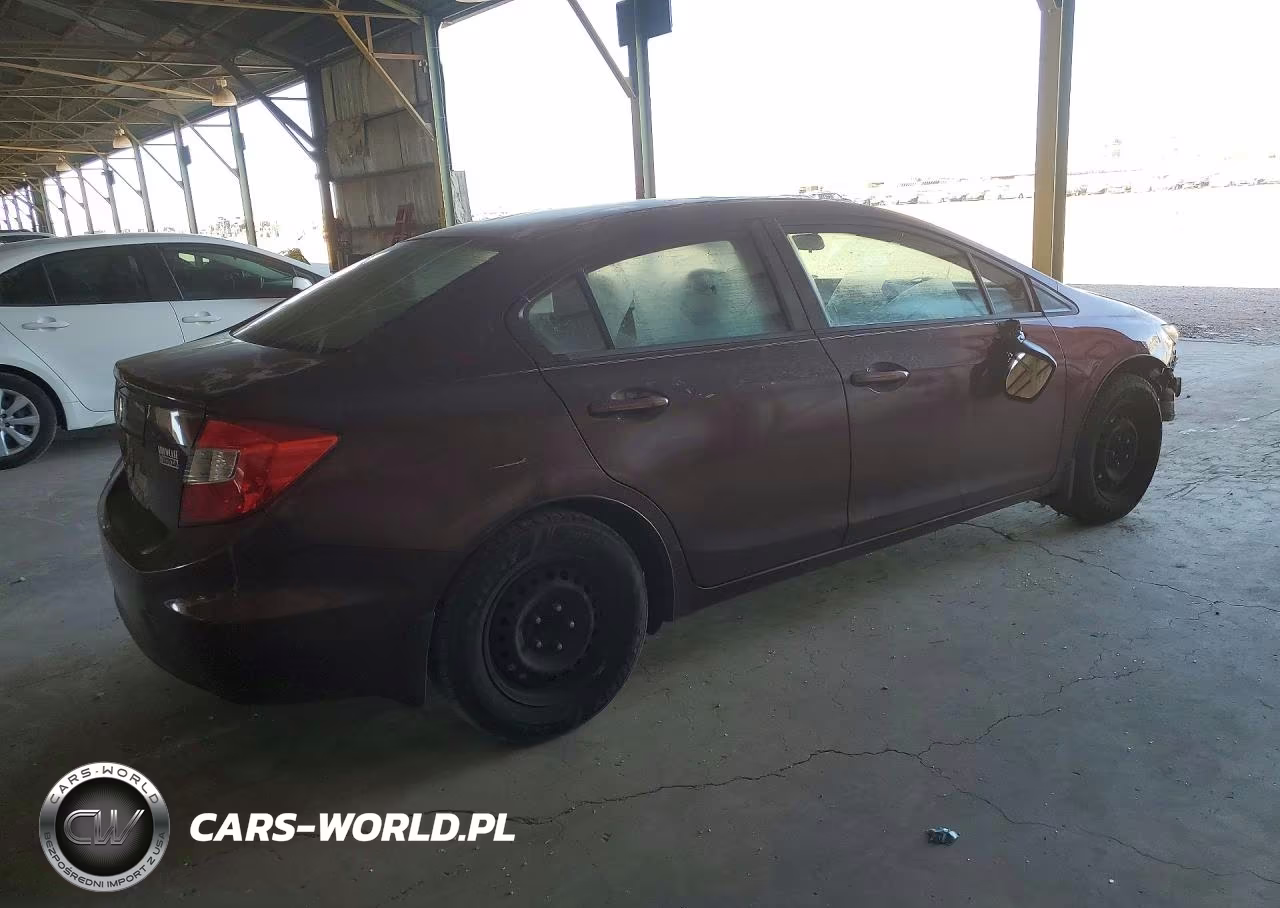 2012 Honda Civic Lx VIN:2HGFB2F50CH531588 - 3