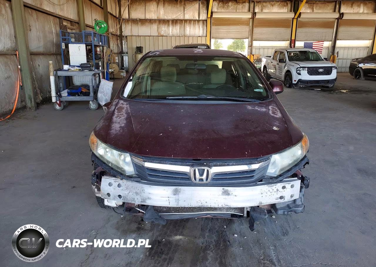 2012 Honda Civic Lx VIN:2HGFB2F50CH531588 - 5