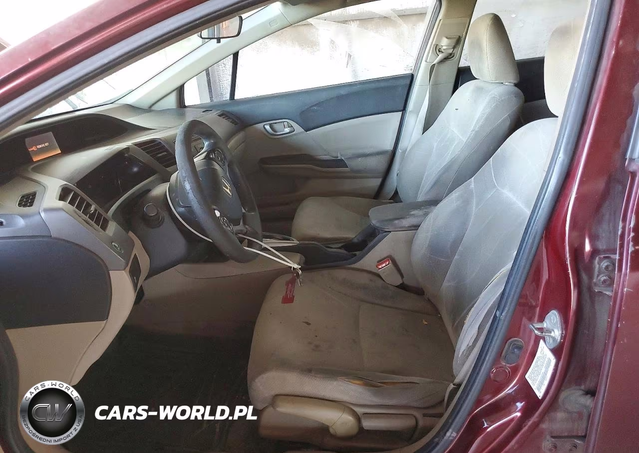 2012 Honda Civic Lx VIN:2HGFB2F50CH531588 - 7