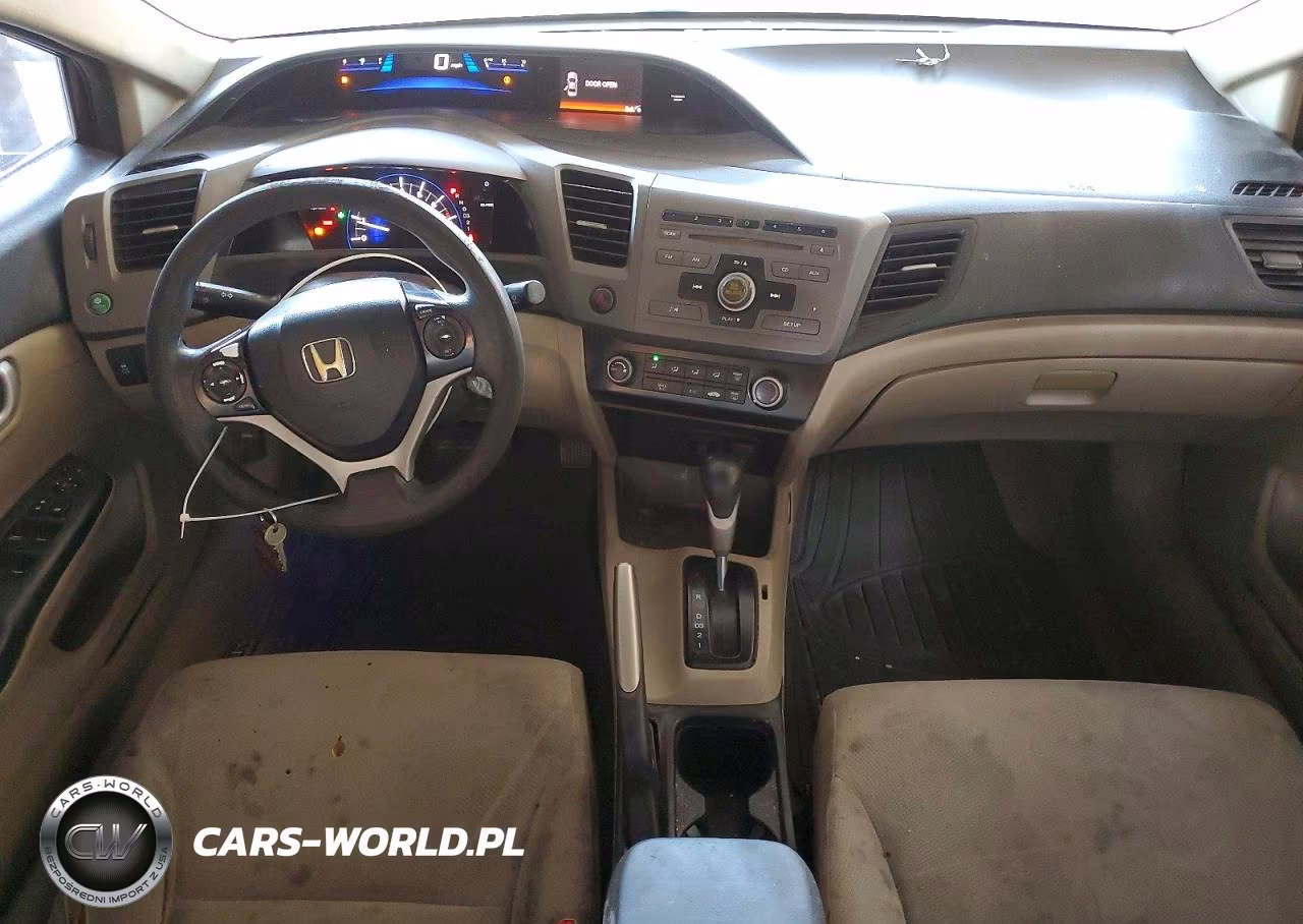2012 Honda Civic Lx VIN:2HGFB2F50CH531588 - 8