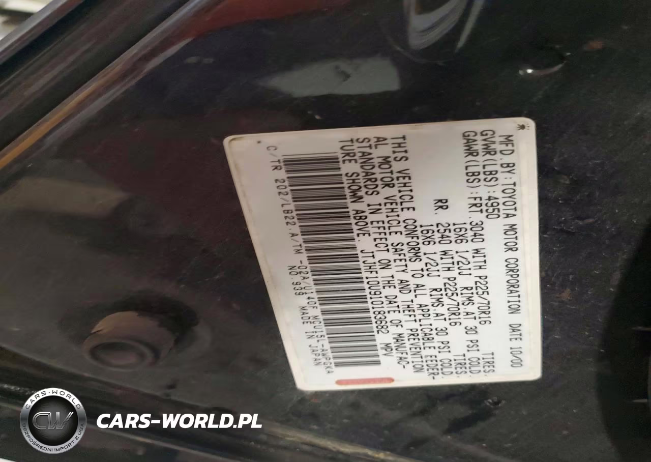 2001 Lexus Rx 300 VIN:JTJHF10U910183682 - 13