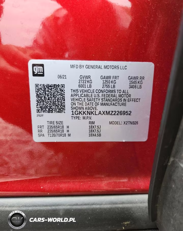 2021 GMC Acadia Sle VIN:1GKKNKLAXMZ226952 - 13