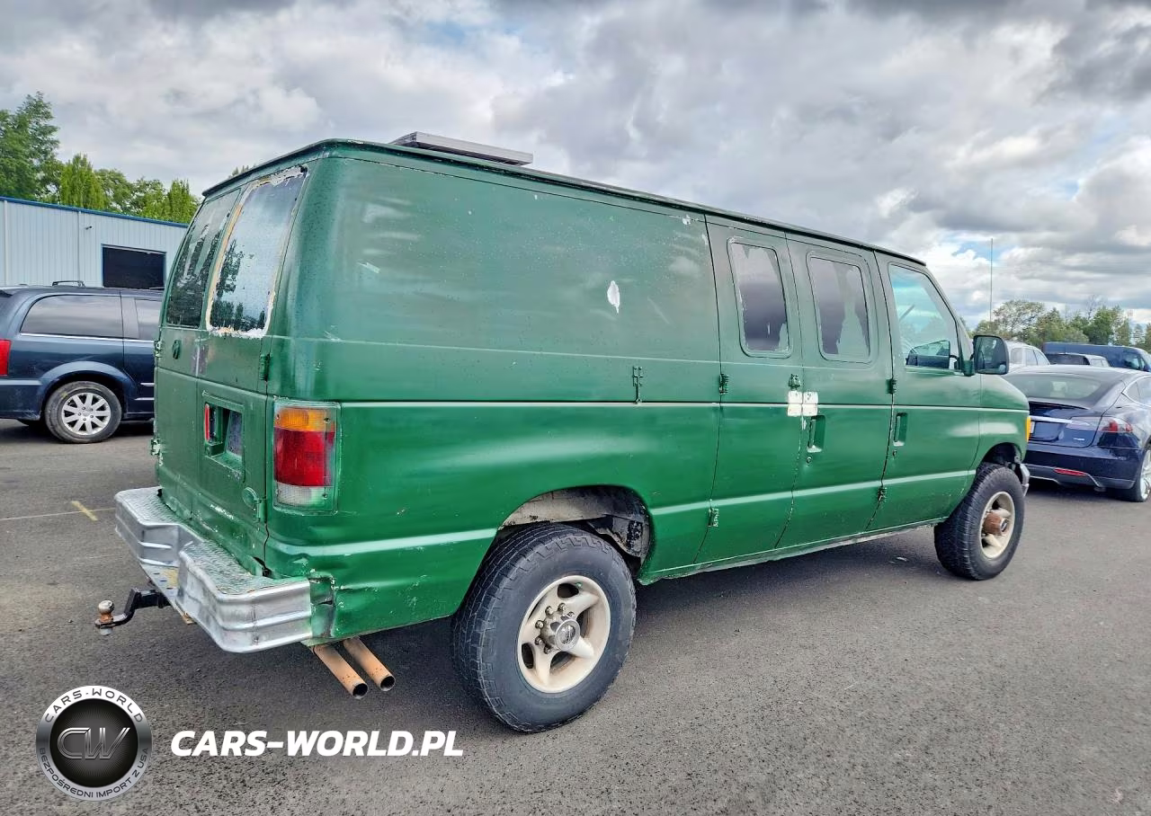 1994 Ford Econoline E350 Van VIN:1FTJE34G6RHA76125 - 3