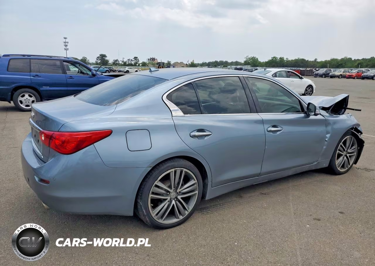 2014 Infiniti Q50 Base VIN:JN1BV7AR5EM682635 - 3