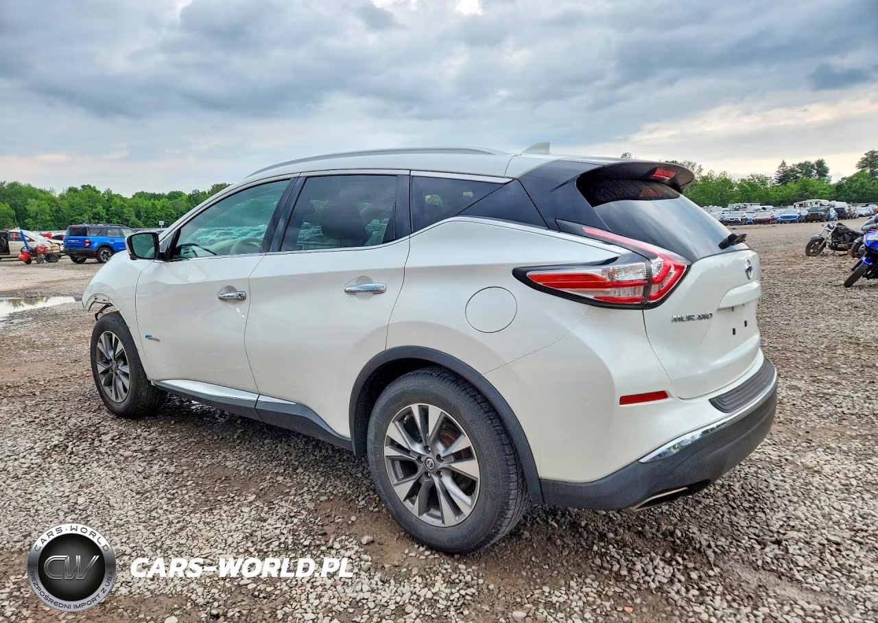 2016 Nissan Murano Hybrid Sl VIN:5N1CZ2MH6GN147348 - 2