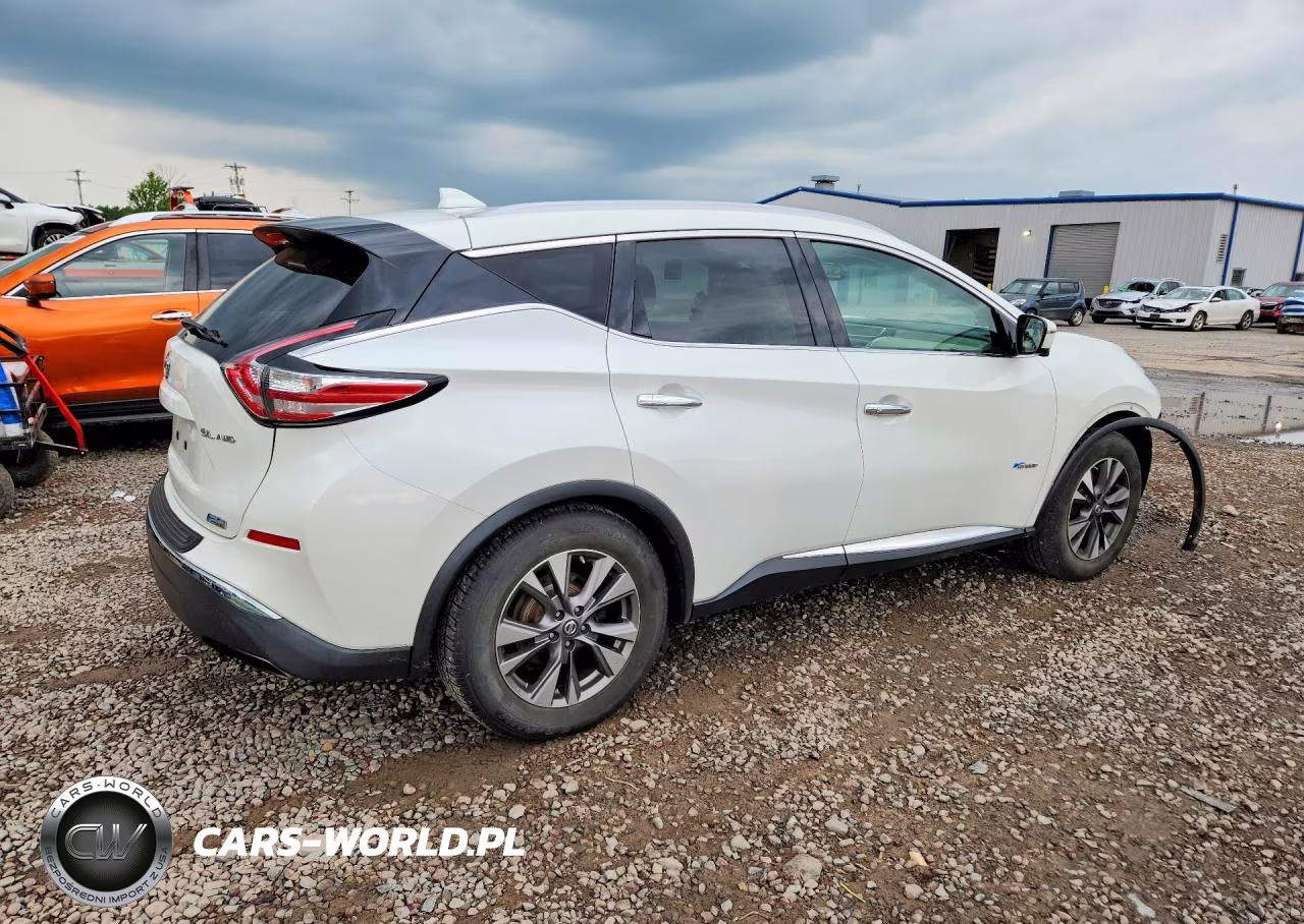 2016 Nissan Murano Hybrid Sl VIN:5N1CZ2MH6GN147348 - 3