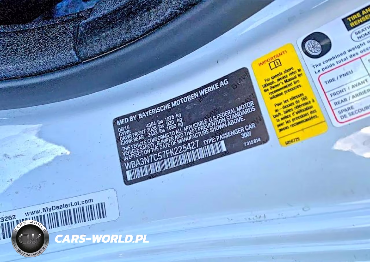 2015 BMW 428 I VIN:WBA3N7C57FK225427 - 8