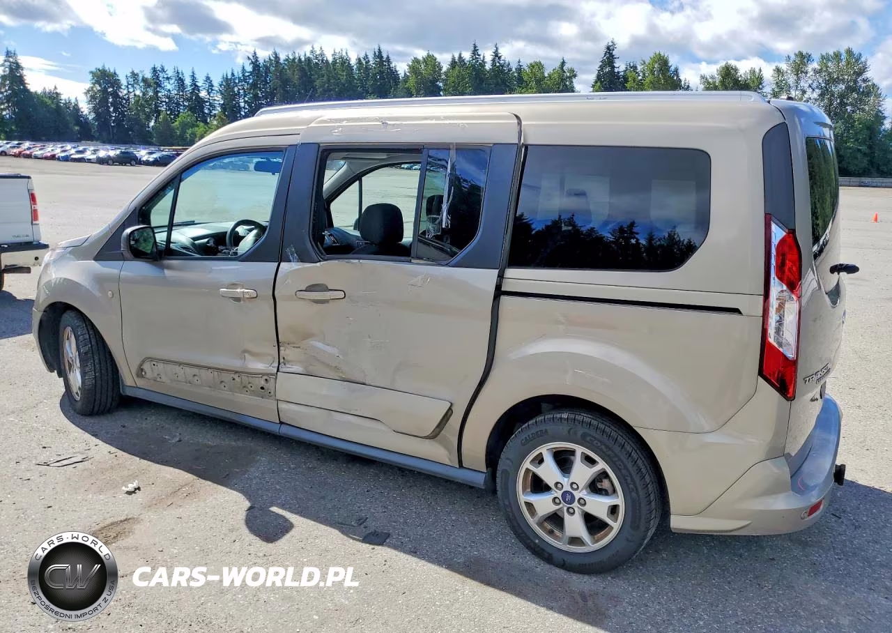 2014 Ford Transit Connect Xlt VIN:NM0GE9F77E1141087 - 2