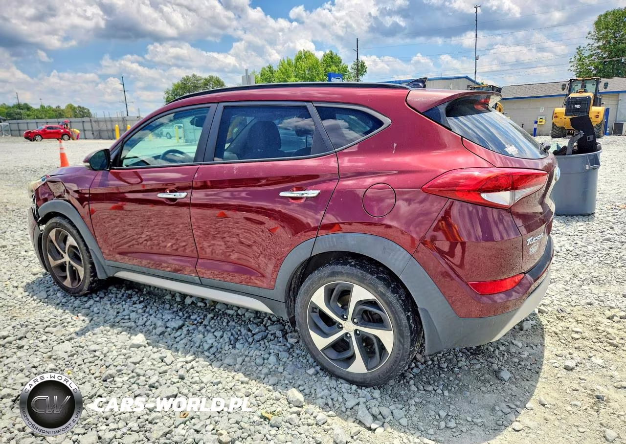 2017 Hyundai Tucson Limited VIN:KM8J3CA22HU288438 - 2