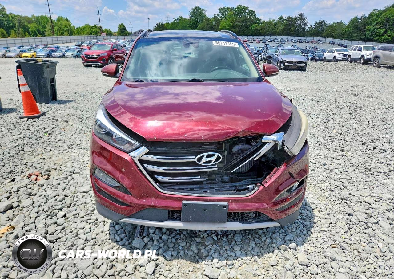 2017 Hyundai Tucson Limited VIN:KM8J3CA22HU288438 - 5
