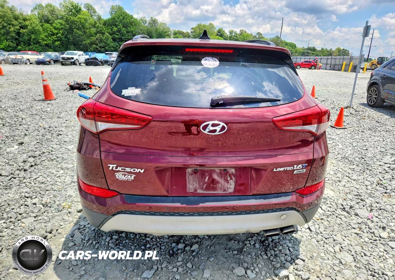 2017 Hyundai Tucson Limited VIN:KM8J3CA22HU288438 - 6