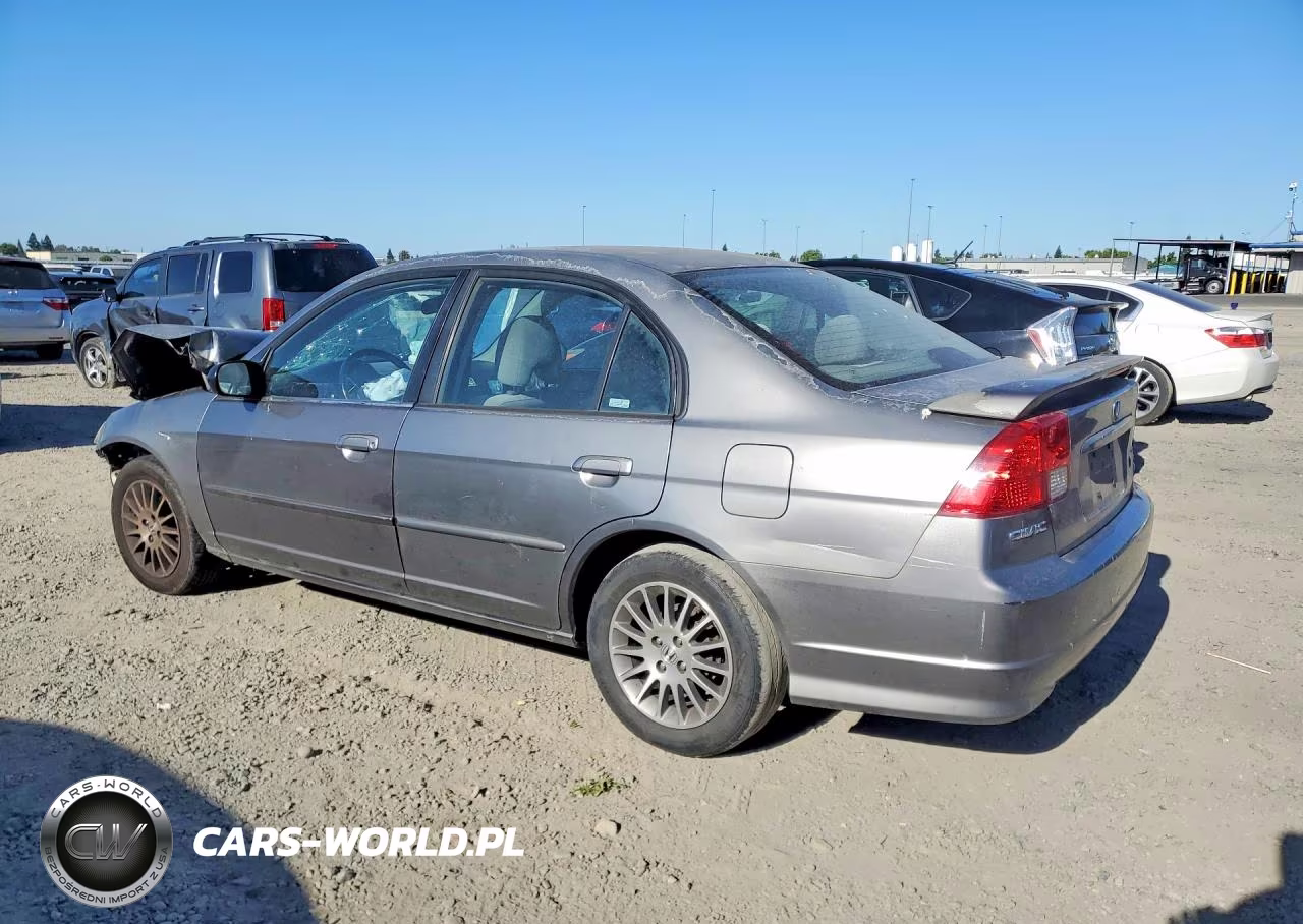 2005 Honda Civic Lx VIN:2HGES16535H562469 - 2