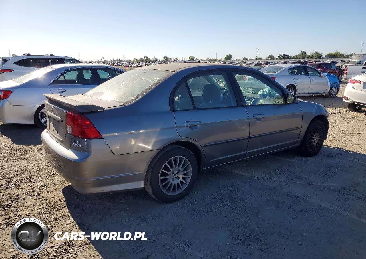 2005 Honda Civic Lx VIN:2HGES16535H562469 - 3
