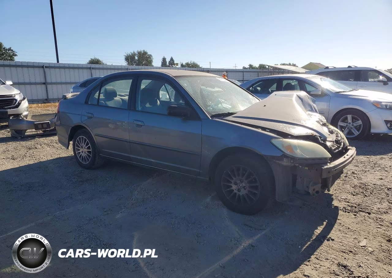 2005 Honda Civic Lx VIN:2HGES16535H562469 - 4