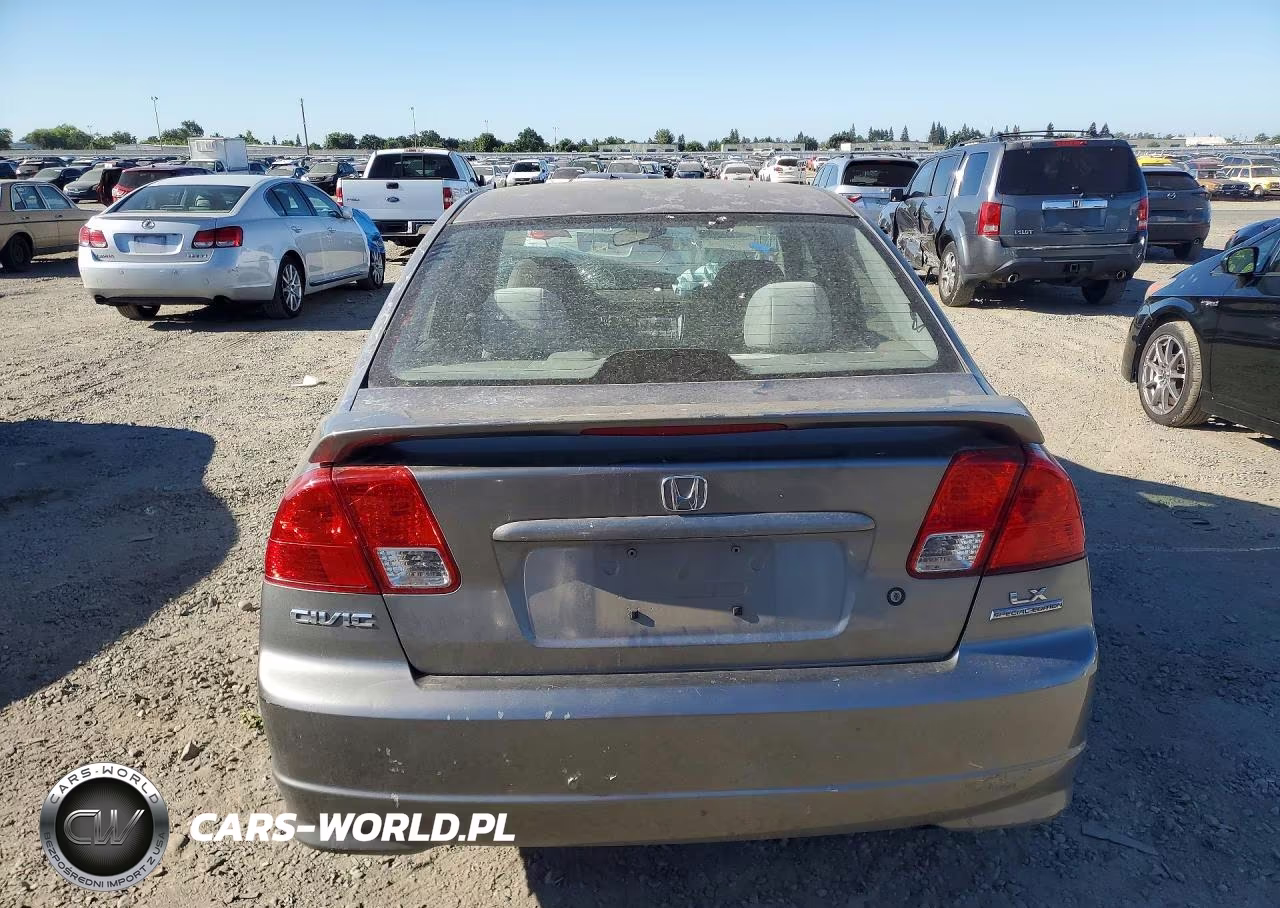 2005 Honda Civic Lx VIN:2HGES16535H562469 - 6
