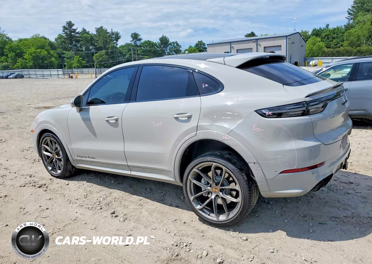 2020 Porsche Cayenne Turbo Coupe VIN:WP1BF2AY8LDA65570 - 2