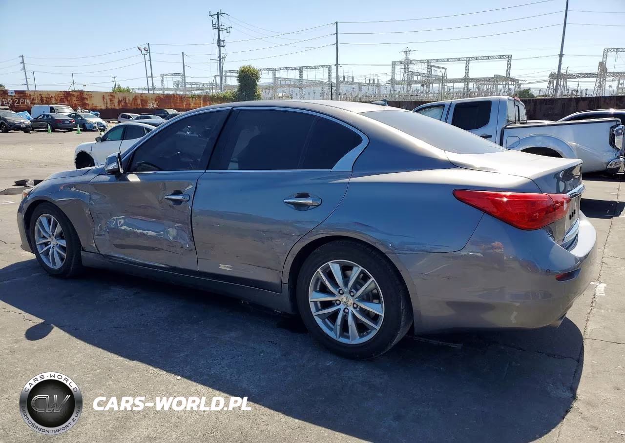 2014 Infiniti Q50 Hybrid Premium VIN:JN1AV7AP5EM692205 - 2