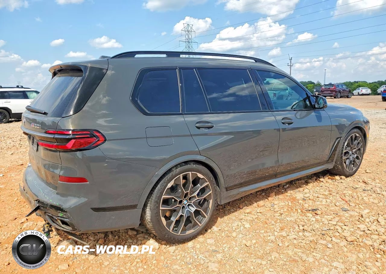 2024 BMW X7 M60I VIN:5UX33EM06R9S85547 - 3