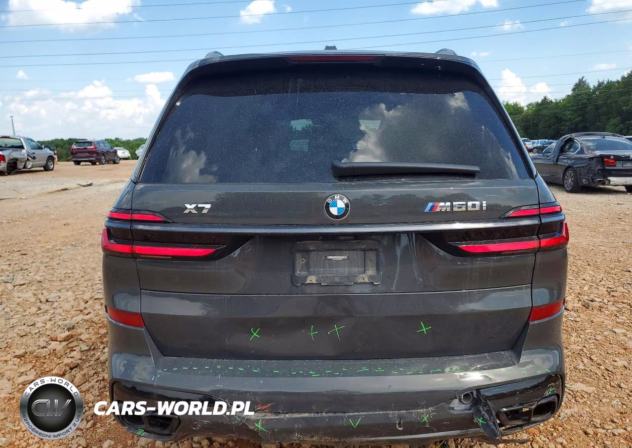 2024 BMW X7 M60I VIN:5UX33EM06R9S85547 - 6