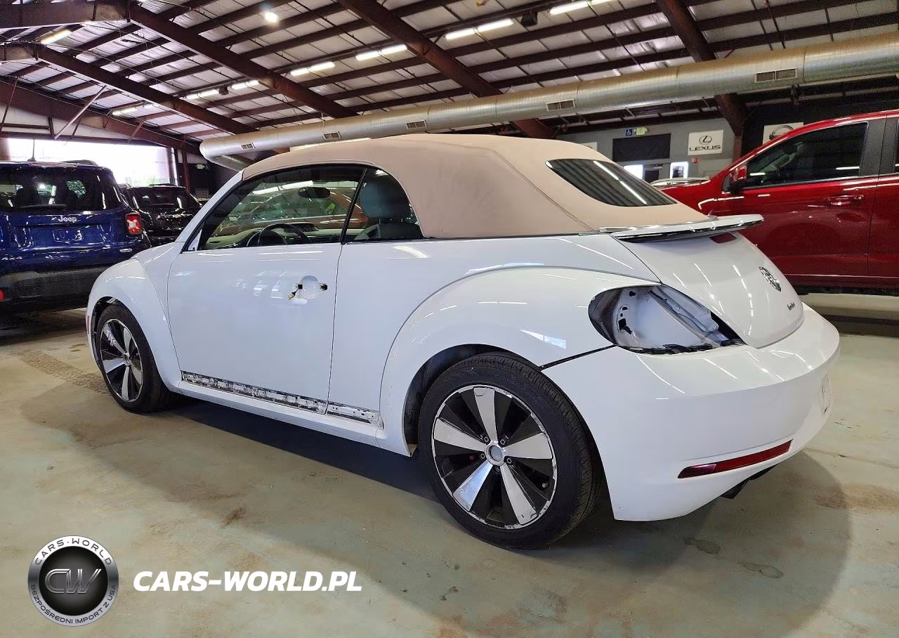 2013 Volkswagen Beetle Turbo VIN:3VW7T7AT7DM821605 - 2