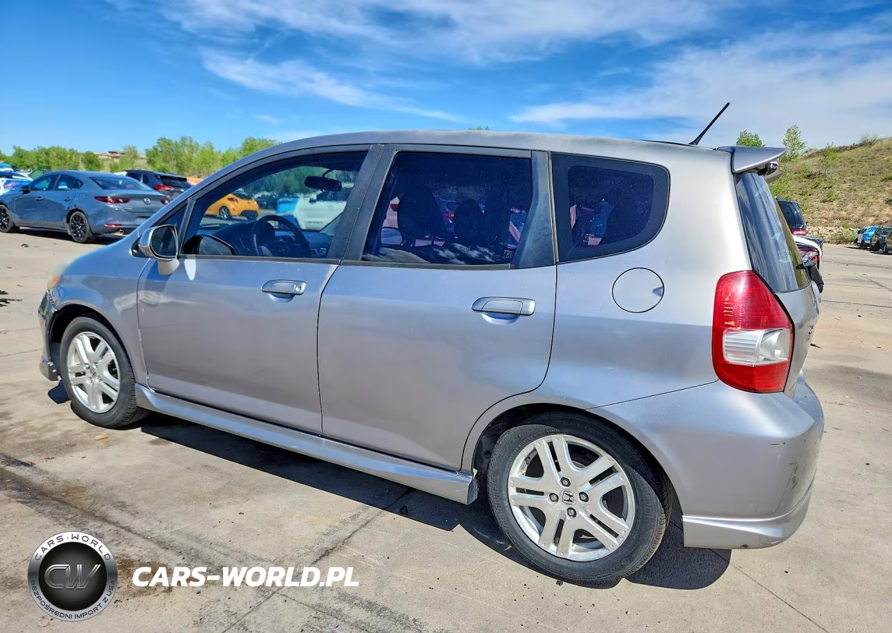 2007 Honda Fit S VIN:JHMGD38607S025717 - 2