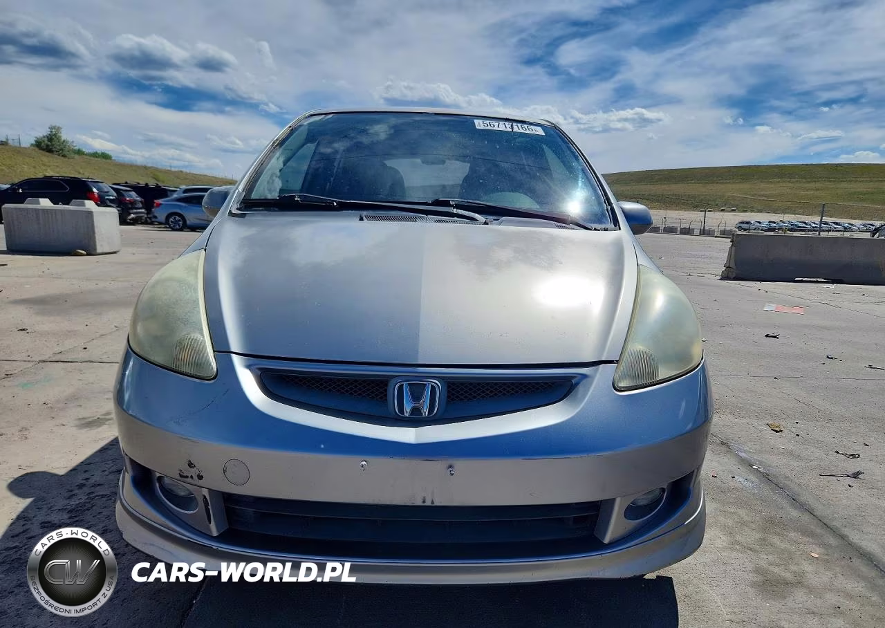 2007 Honda Fit S VIN:JHMGD38607S025717 - 5