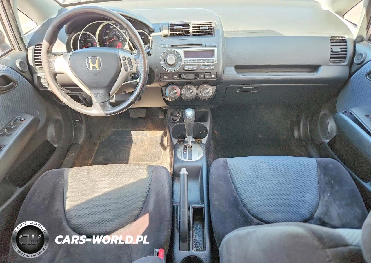 2007 Honda Fit S VIN:JHMGD38607S025717 - 8