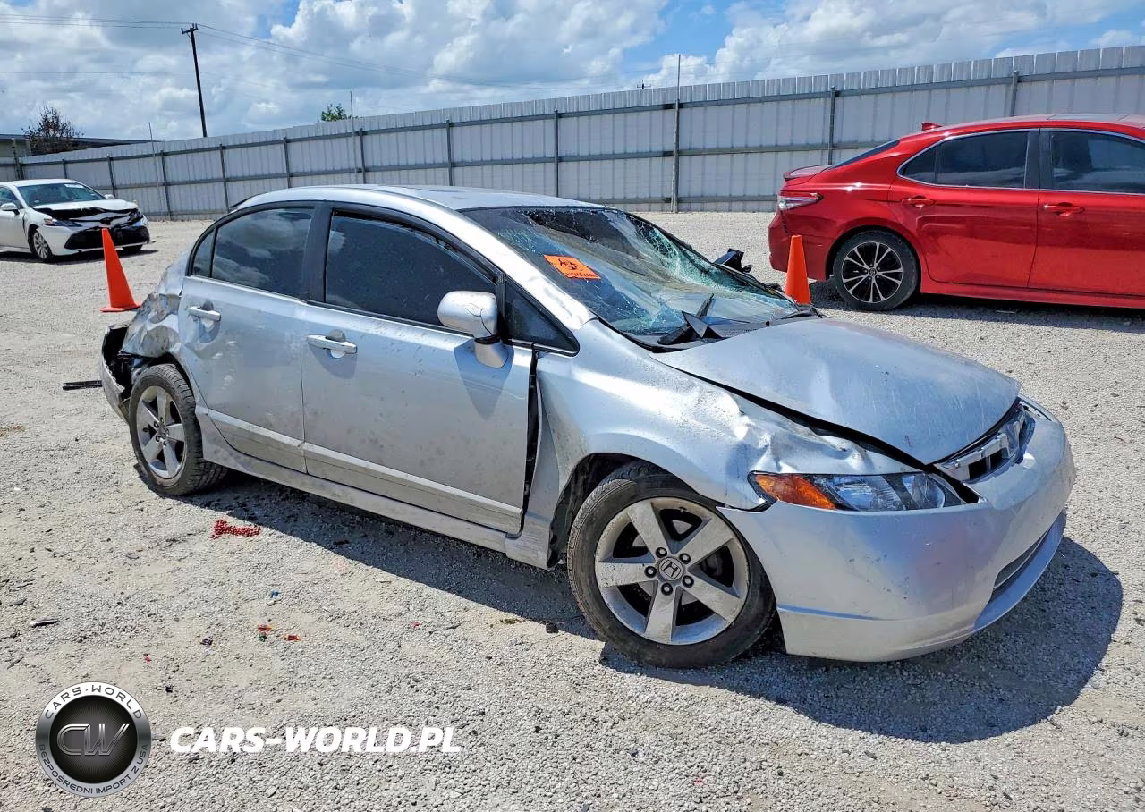 2008 Honda Civic Ex VIN:2HGFA16818H312248 - 4