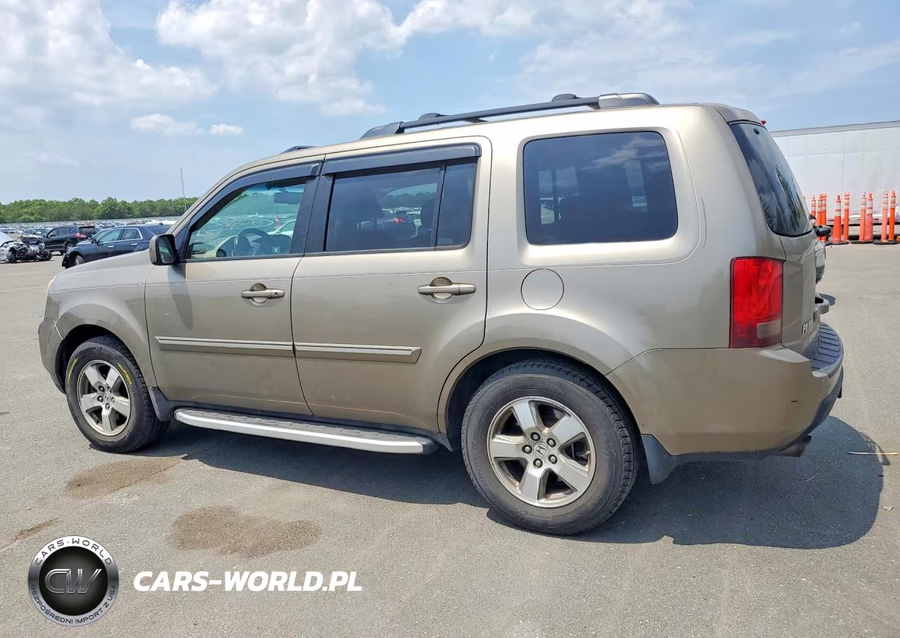 2009 Honda Pilot Exl VIN:5FNYF48689B031738 - 2