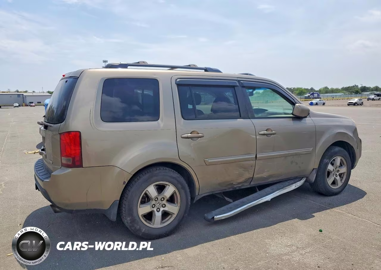 2009 Honda Pilot Exl VIN:5FNYF48689B031738 - 3