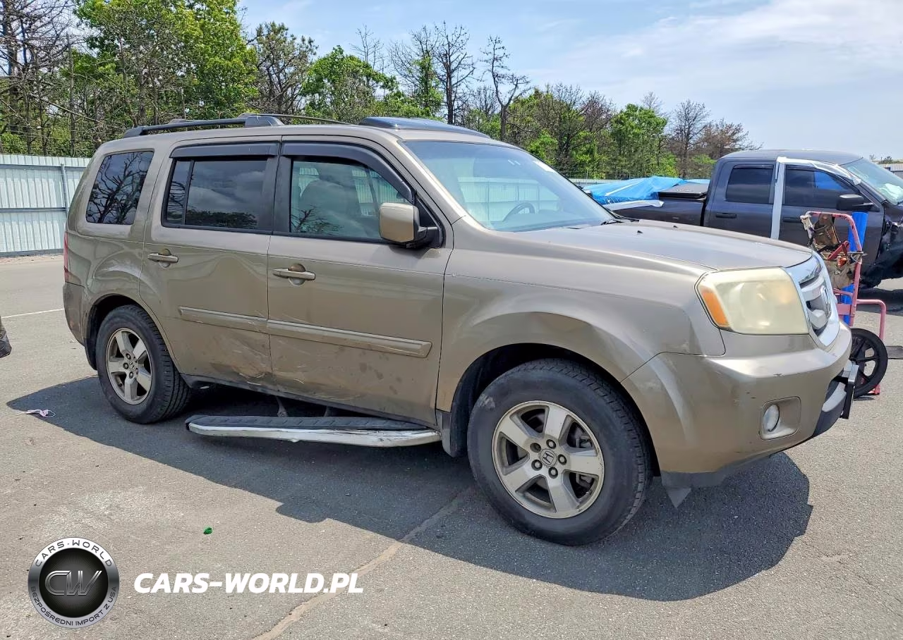 2009 Honda Pilot Exl VIN:5FNYF48689B031738 - 4